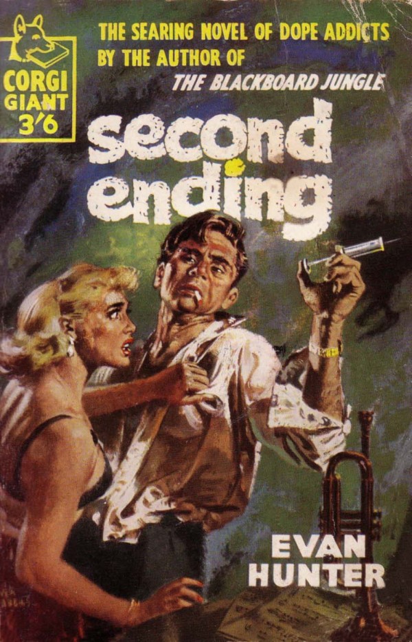 Second Ending - Evan Hunter - Pulp Cover