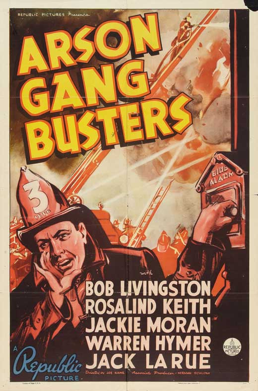 Arson Gang Busters Movie Poster