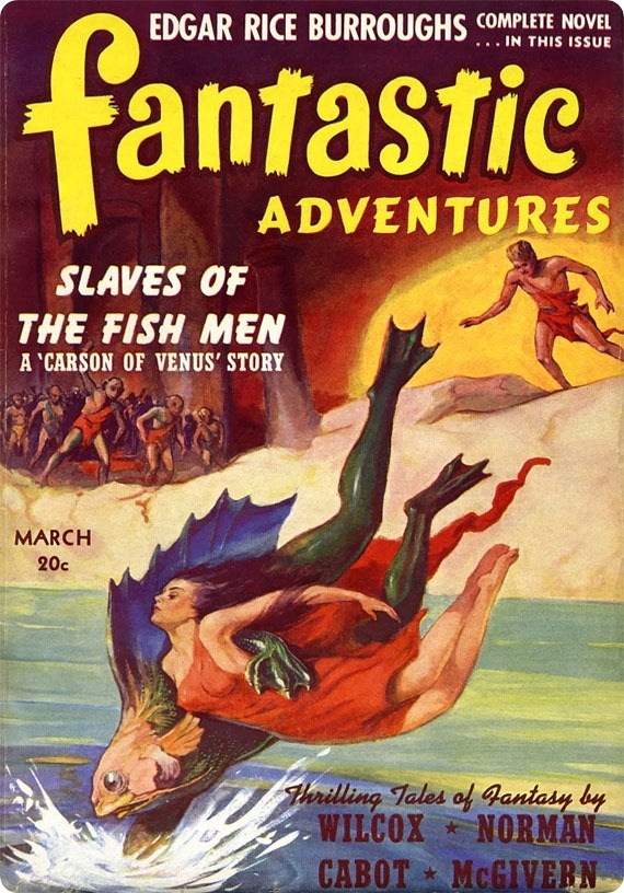 Fantastic Adventures - Slaves of the Fish Men