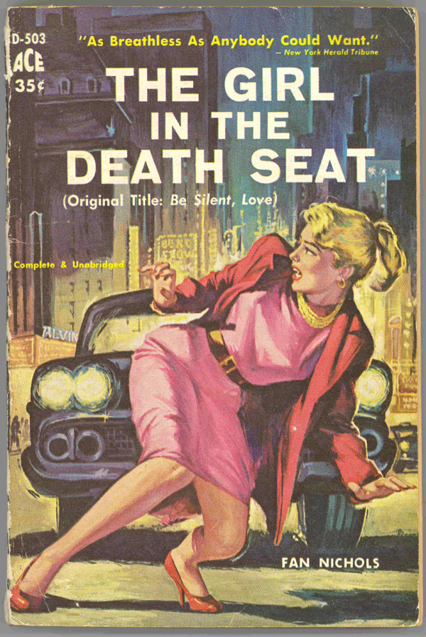 The Girl in the Death Seat - pulp cover