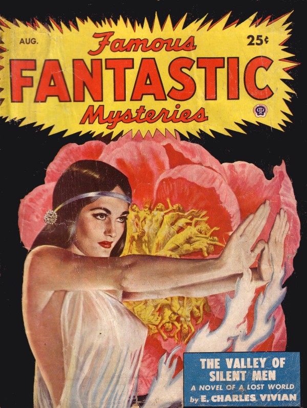 Famouse Fantastic Mysteries Pulp Cover