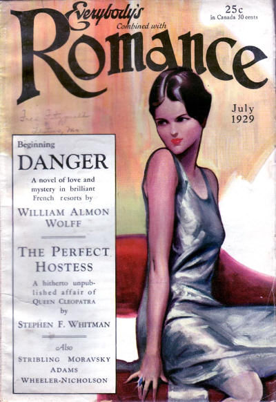 Everybody's Combined with Romance - DANGER pulp cover