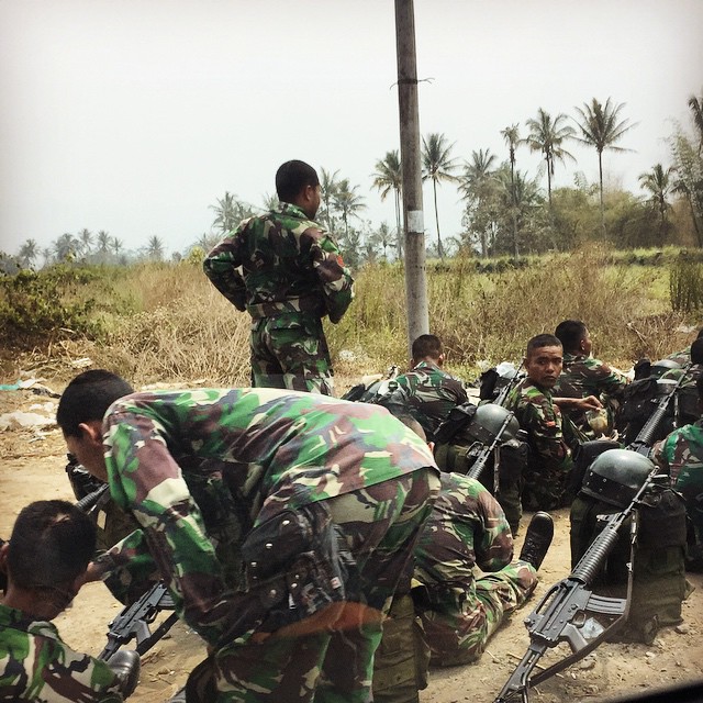 Indonesian army #OpIndie
