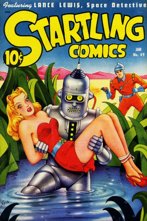 1948 Startling Comics by Alex Schomberg