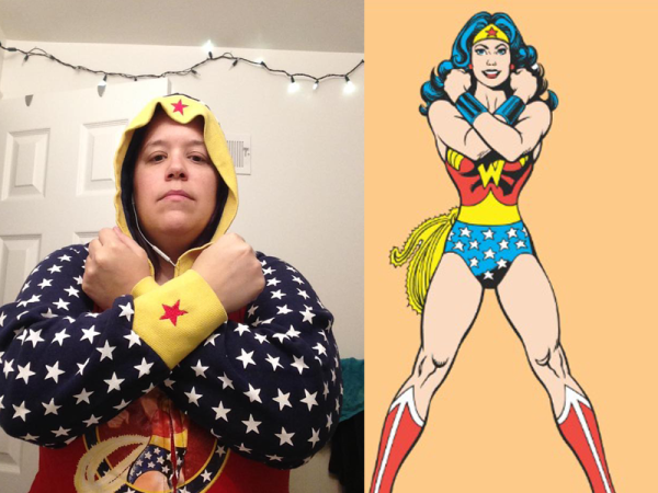 Nutty as Wonder Woman