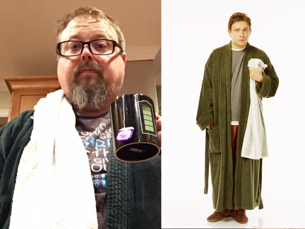 Rich the TT as Arthur Dent