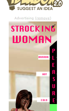 Strocking Woman