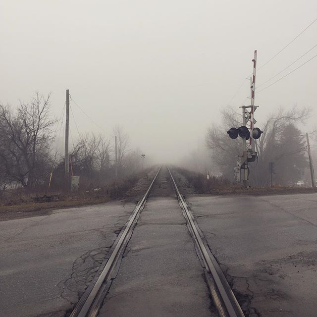 Waiting for a ghost train