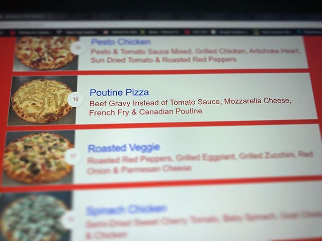 Poutine Pizza: Thoughts?