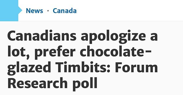 Meanwhile, in Canada: Breaking News