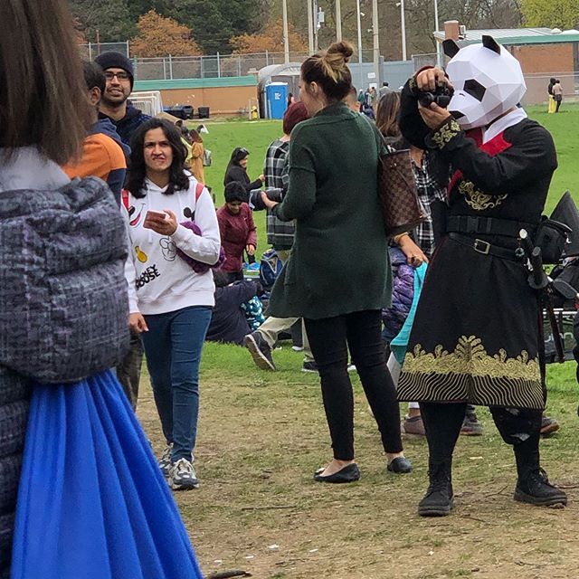 Yes, there was a samurai panda.