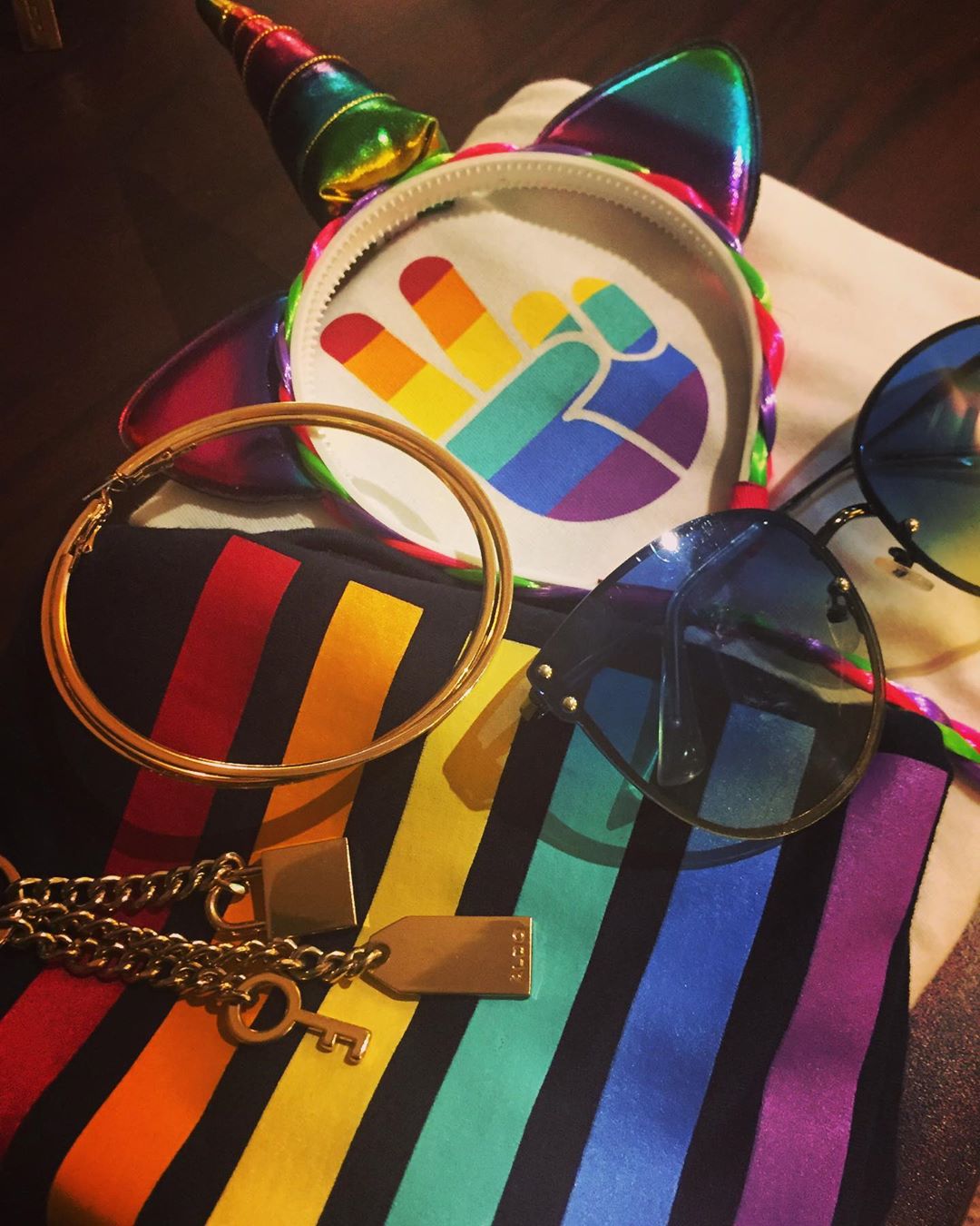 Packing for PRIDE! #pridetoronto #skinnerco