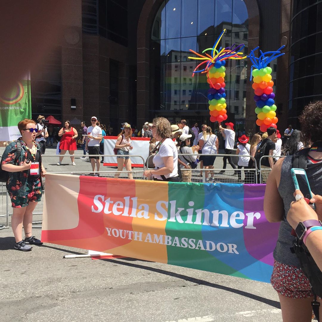 Ready to goooo #pridetoronto #skinnerco