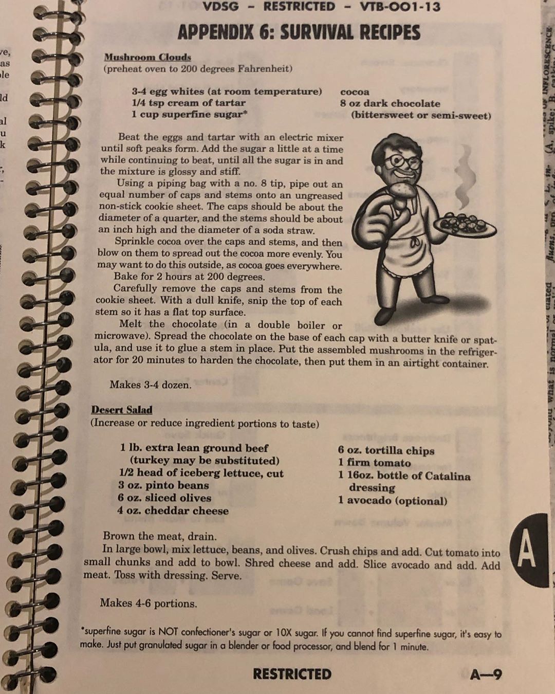 Reminder that the first Fallout’s manual included recipes