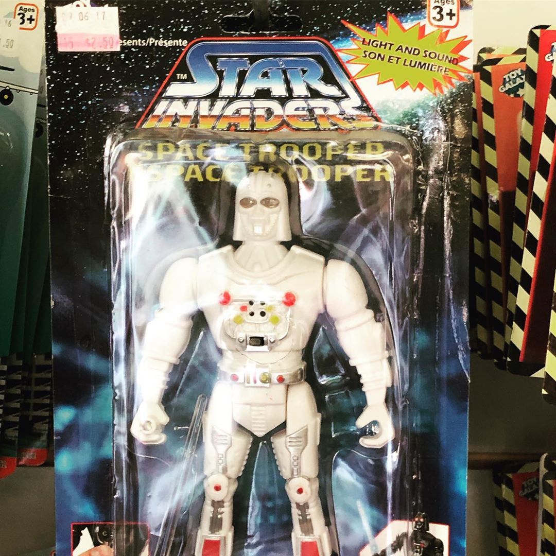 Space Trooper - or, as the French know him, Space Trooper