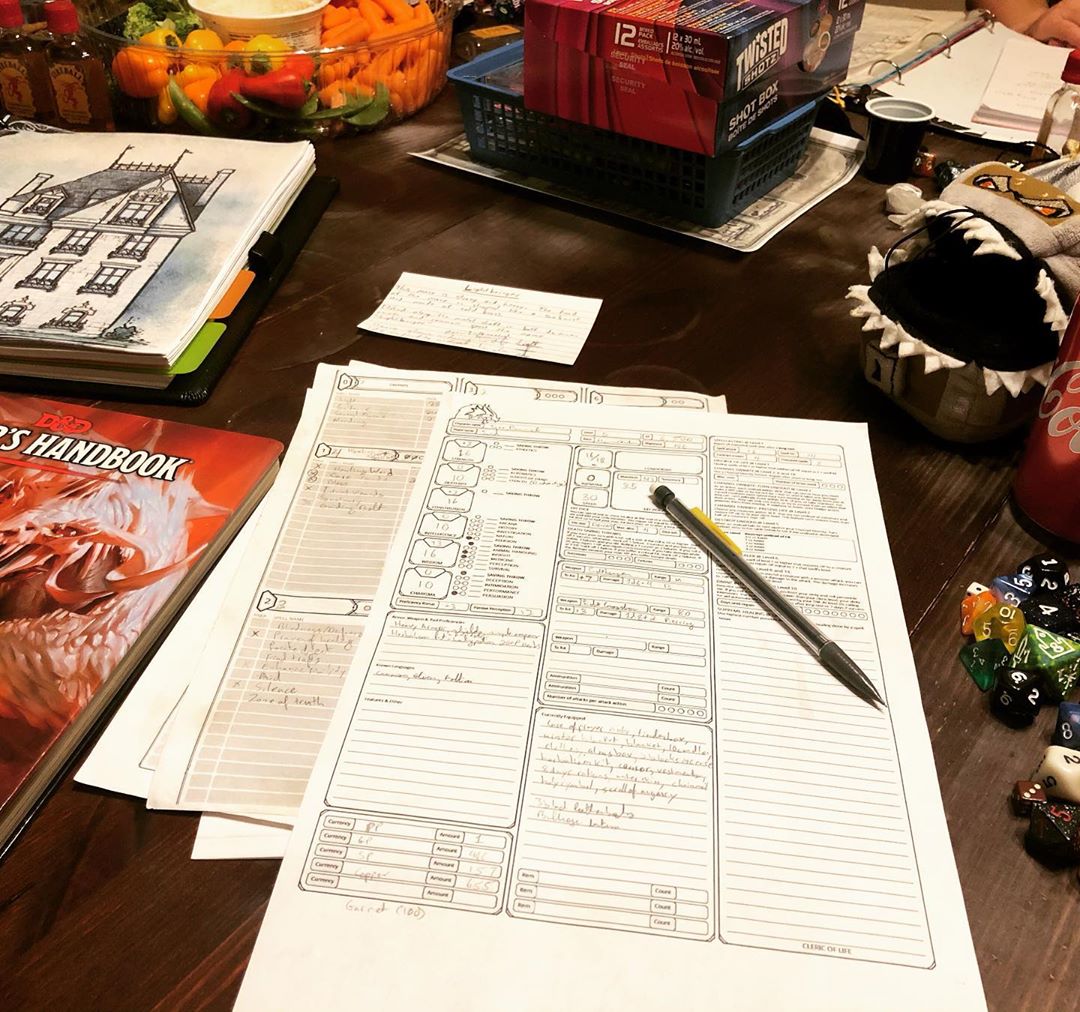 D&D Night: Level 5 in Spooptown