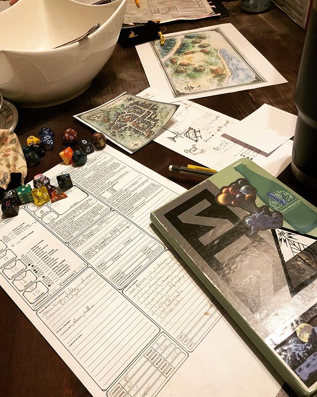 D&D Night: Tarot Readings and Terror Meetings