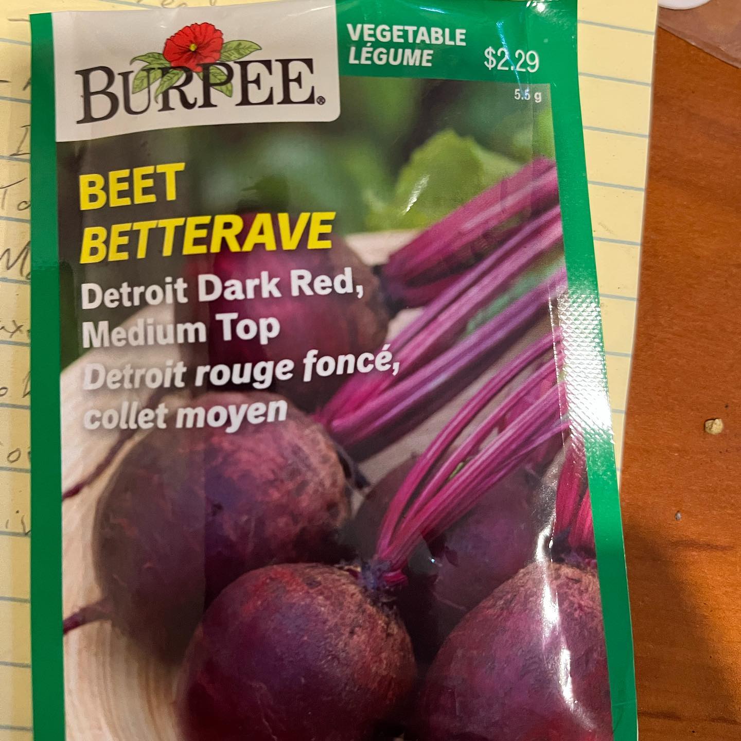 You need fat beets for a betterave.